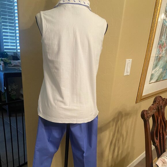 EP Pro Women's Capri Pants Sz 6 + Mock Neck Shell & Sleeveless Top Sz S/P - Picture 5 of 15